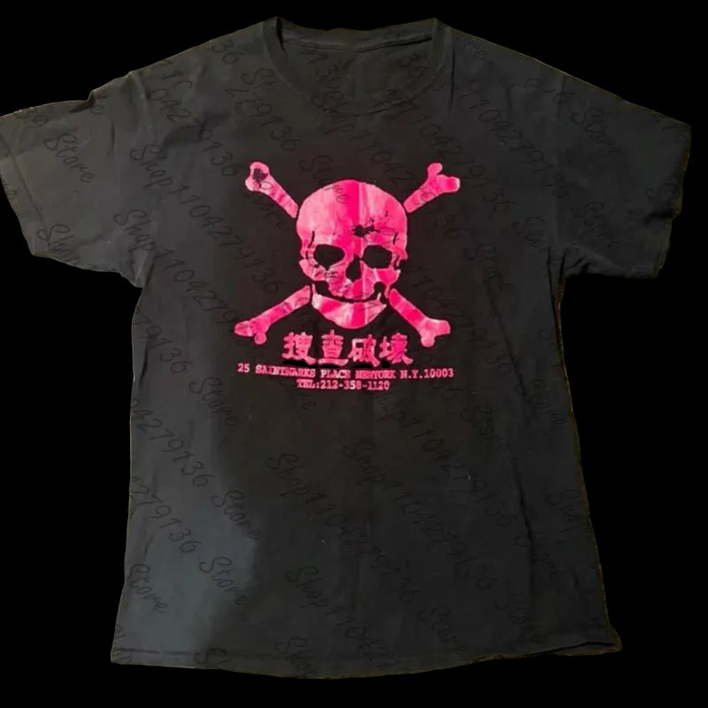 "SKULL" TEE