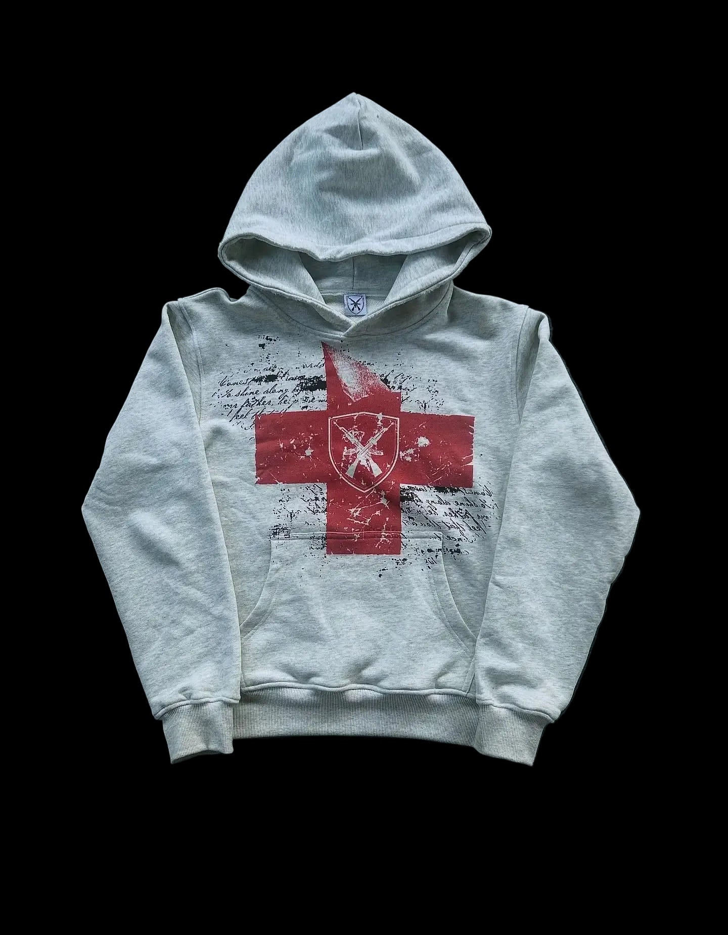 "R3D CROSS" HOODIE
