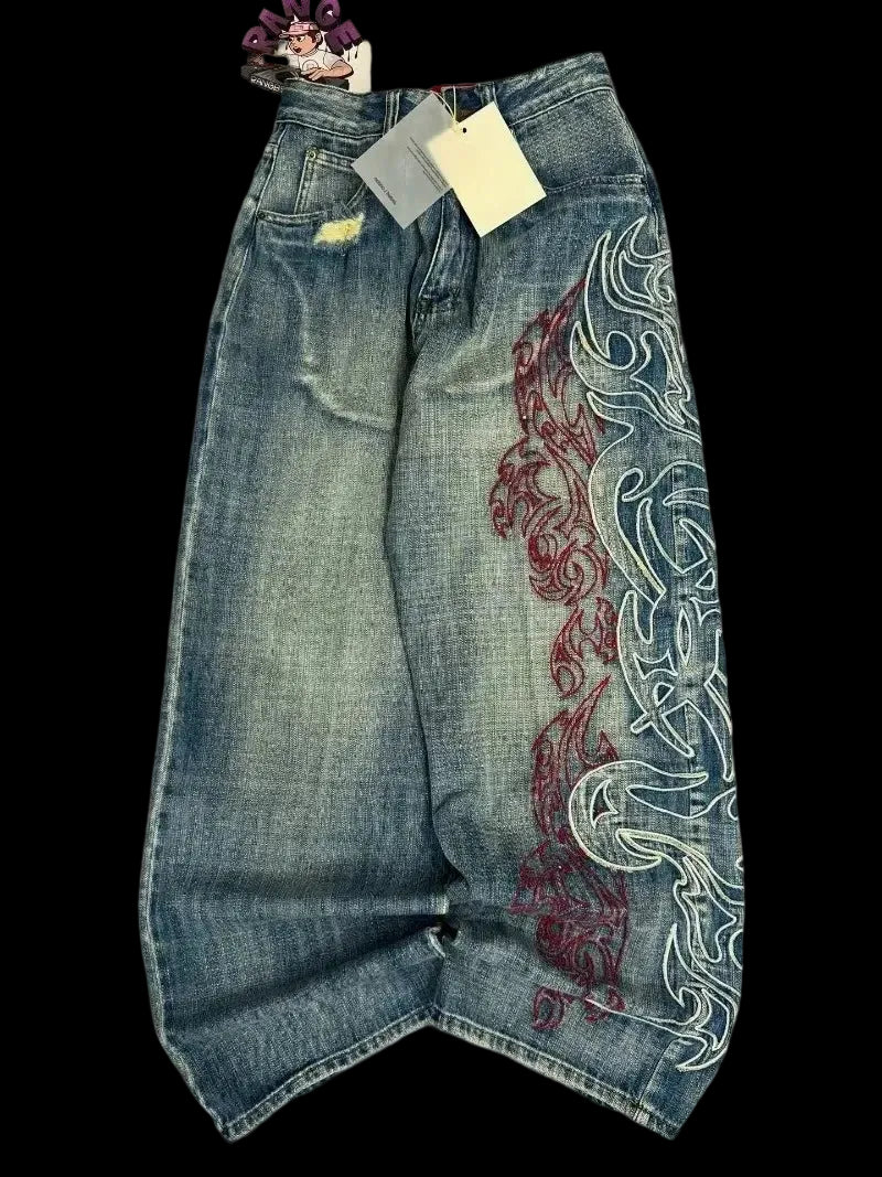 "TAINTED" BAGGY JEANS