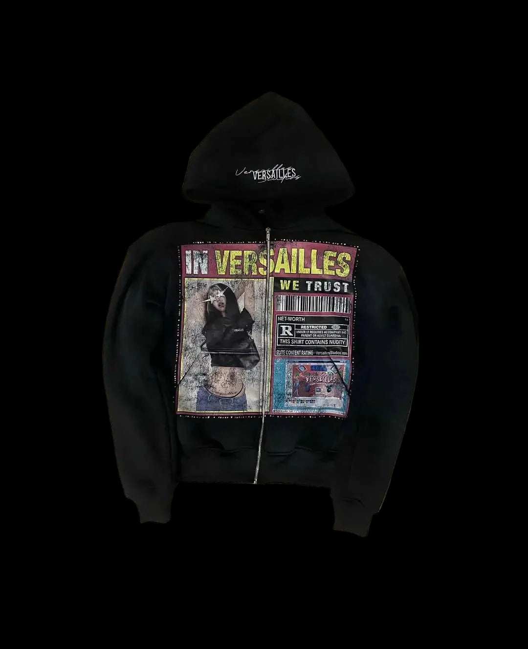 "VERSAILLES" ZIP HOODIE